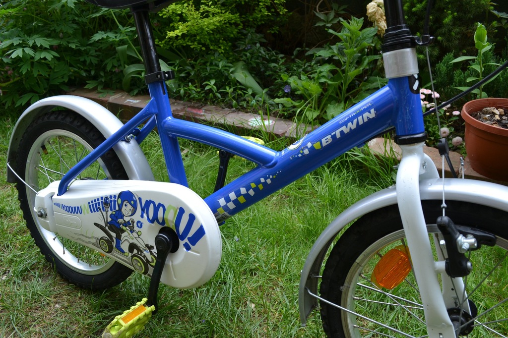 ROWER 16" DECATHLON Cop Trooper B'TWIN police 7330542537 oficjalne archiwum Allegro