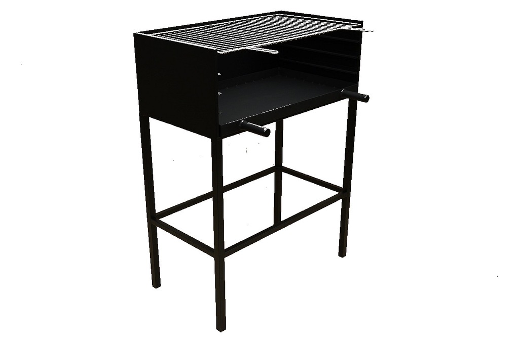 GRILL GRIL OGRODOWY 70x40 cm DUŻY RUSZT NIERDZEWNY