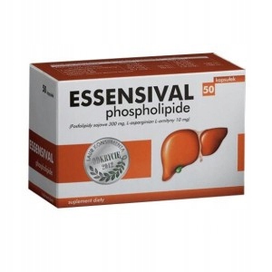 ESSENSIVAL Phospholipide 50 kapsułek