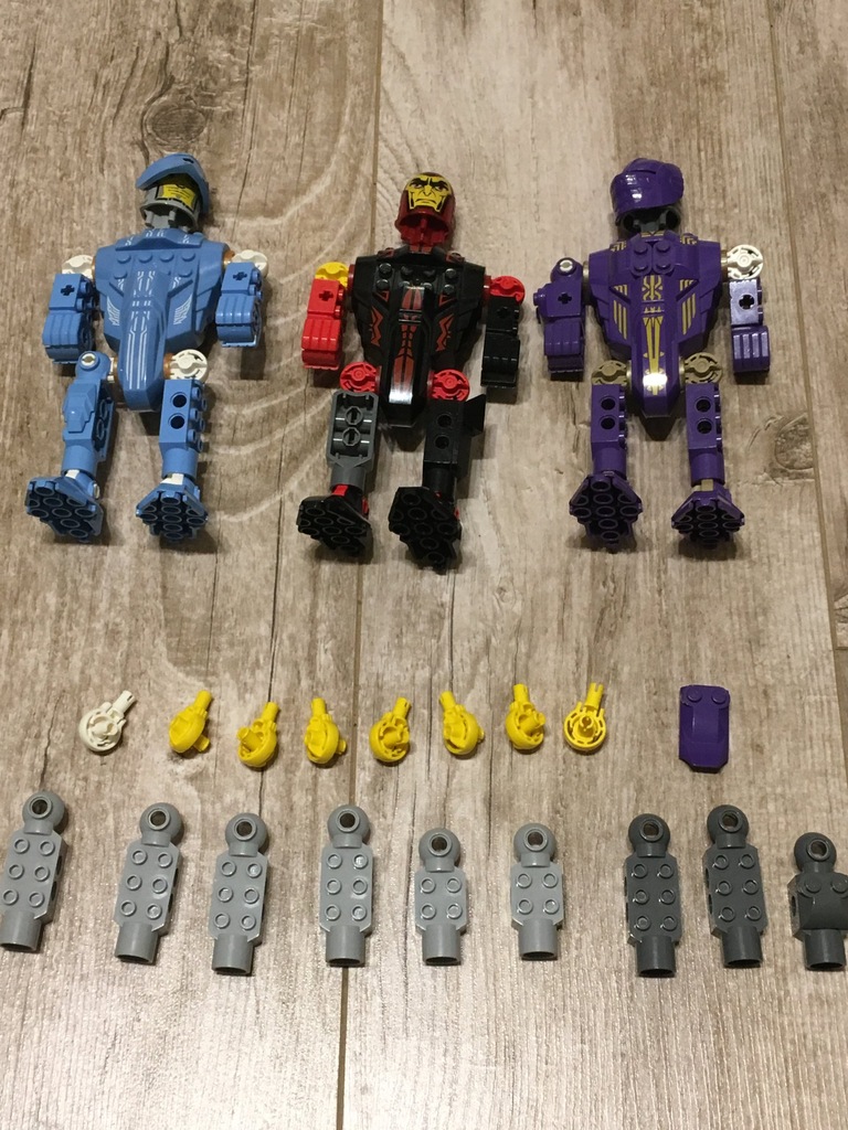 Lego Knights Kingdom 3 postacie + elementy