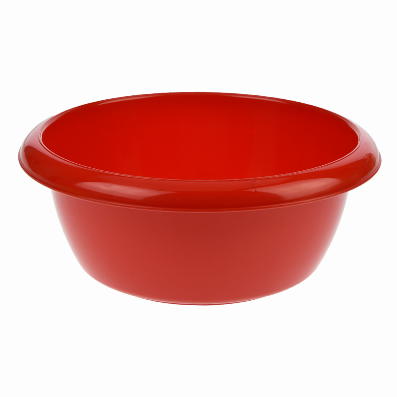 Miska plastikowa 24 cm 3,5 l CZERWONA