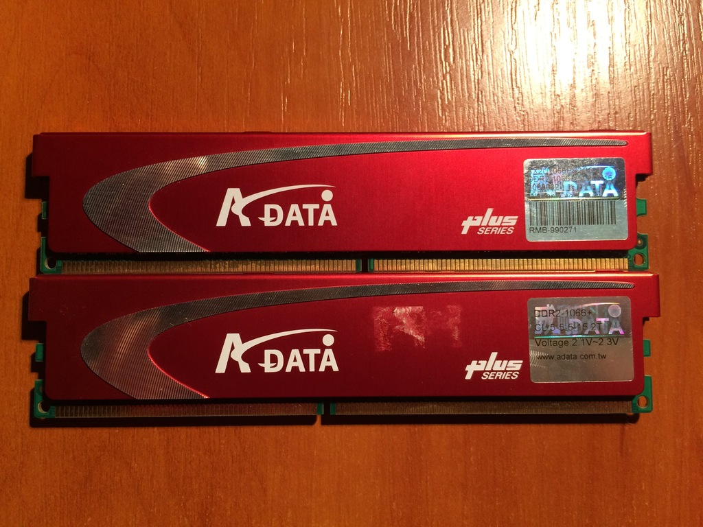 ADATA A DATA DDR2 2X2GB 4GB 1066+ PLUS SERIES