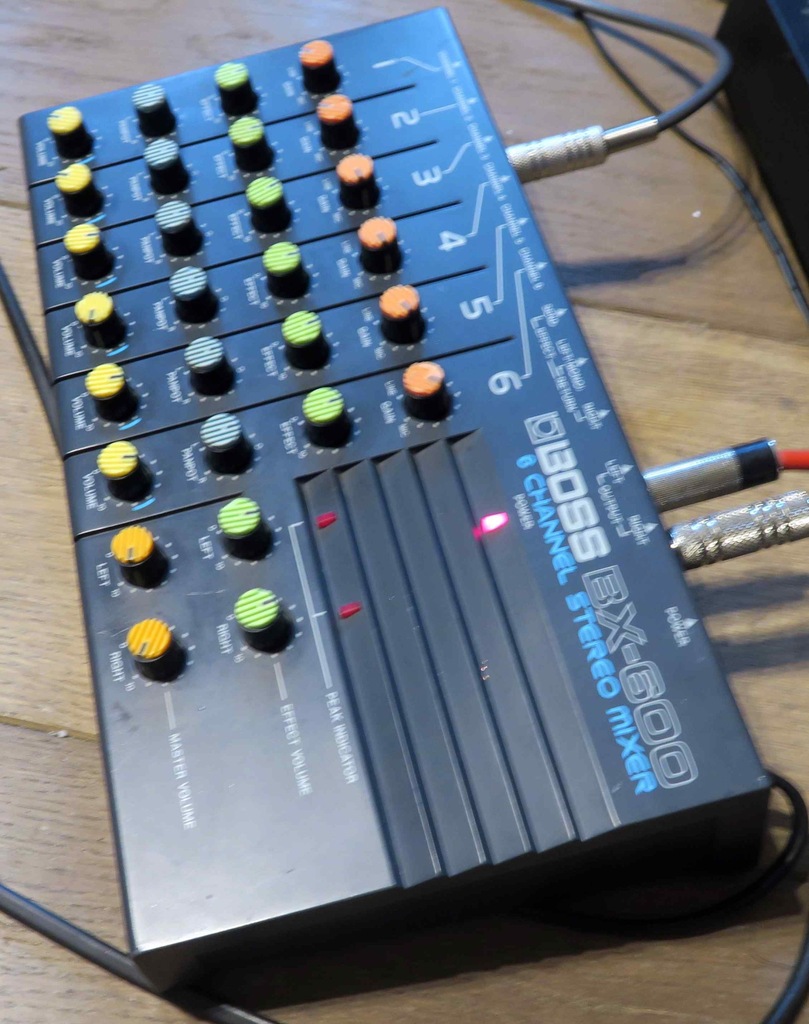 BOSS BX-600 アナログミキサー Boss BX-600 Mixer FOR SALE – Soundgas