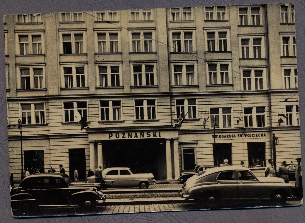 Poznań 1958r. Hotel POZNAŃSKI Fso Warszawa 990z