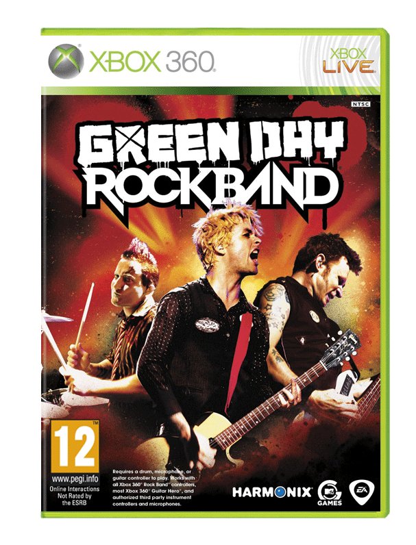 ROCKBAND GREEN DAY ROCK BAND XBOX 360 W FOLII