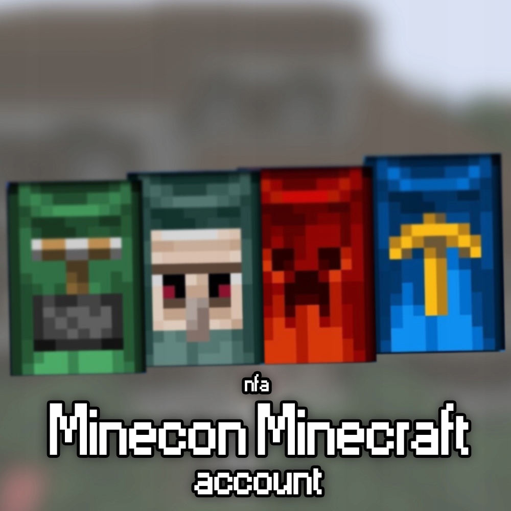 [NFA] Minecraft Minecon Konto X1!
