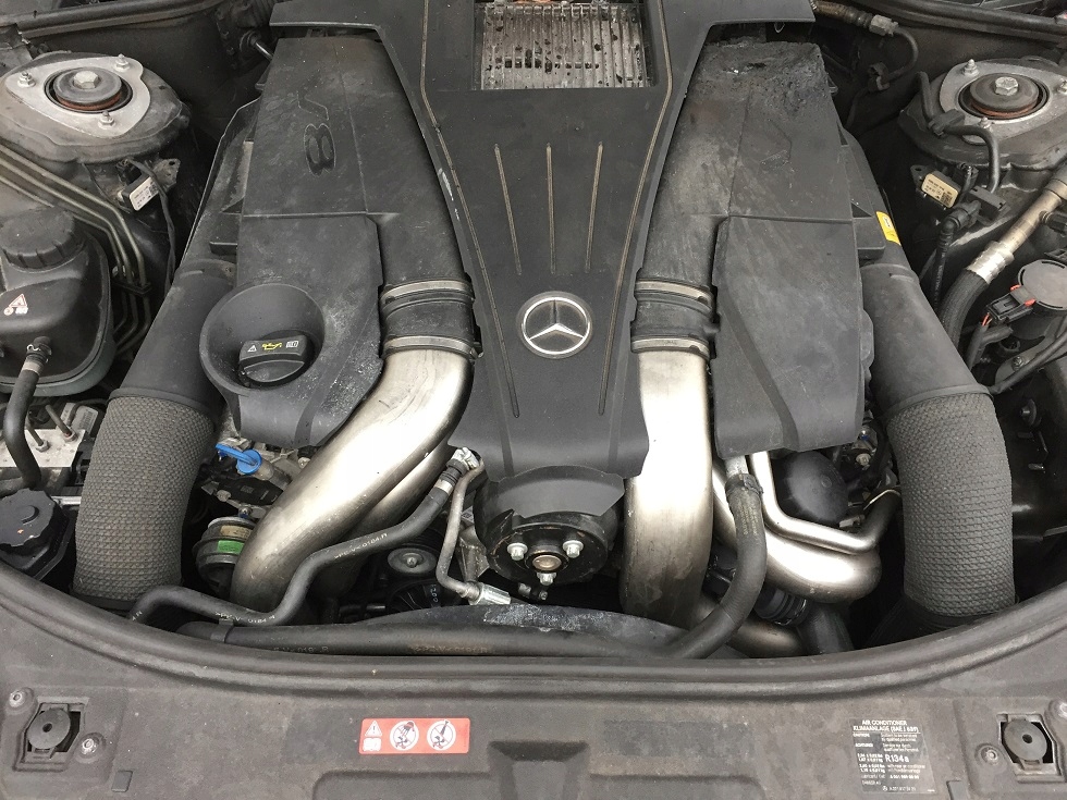 silnik kpl 4.7 biturbo 278 mercedes w221 w212 w216