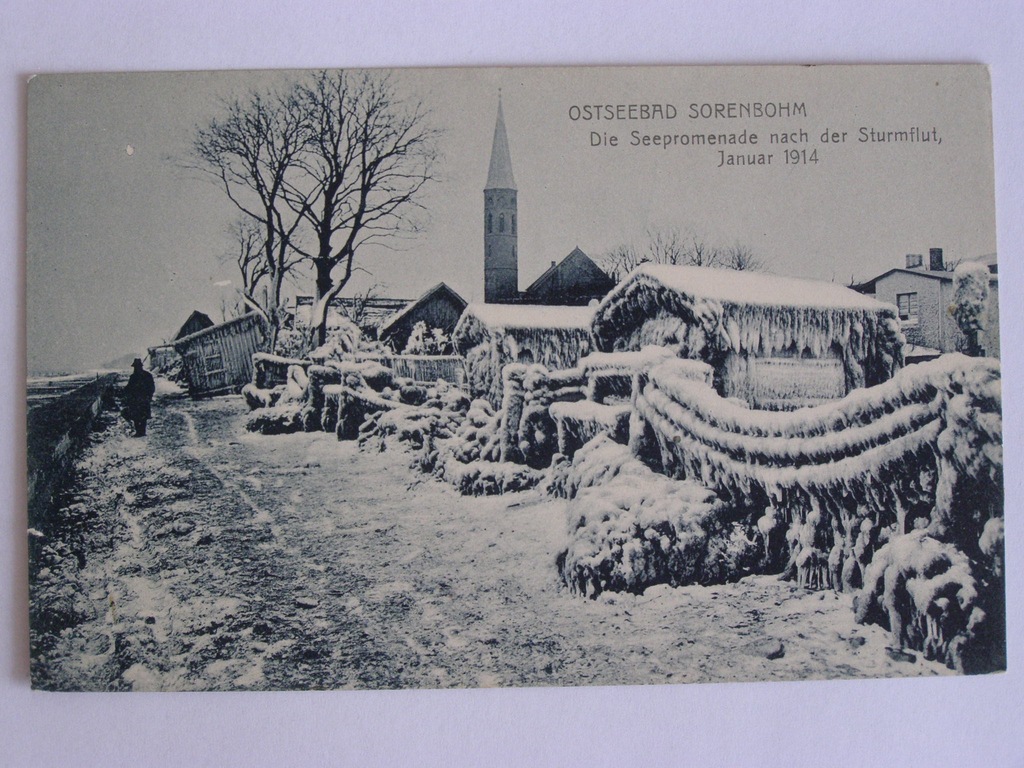 SARBINOWO MIELNO SORENBOHM 9.01.1914 SZTORM