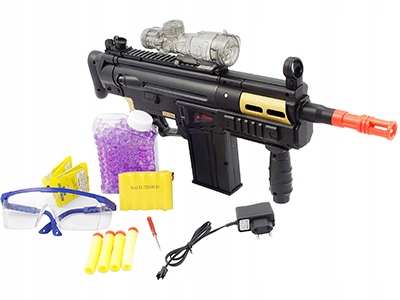 LBT KARABIN PISTOLET NA KULKI WODNE ŻELOWE GOGLE