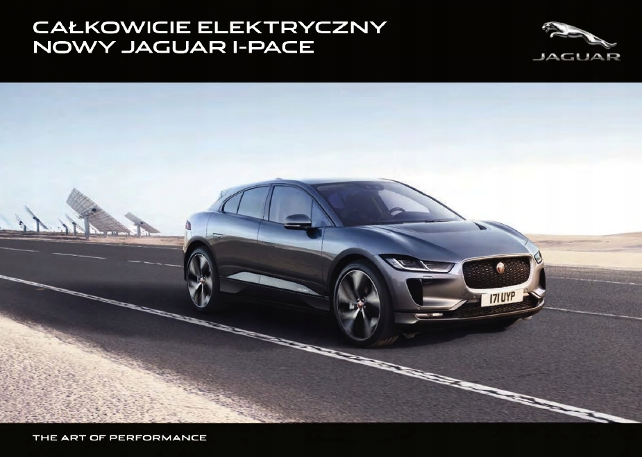 Jaguar I Pace prospekt model 2019 polski