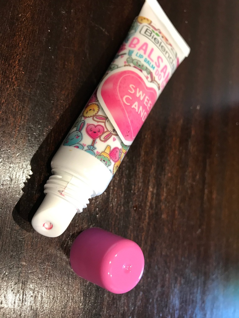 balsam do ust różowy Bielenda Sweet Candy