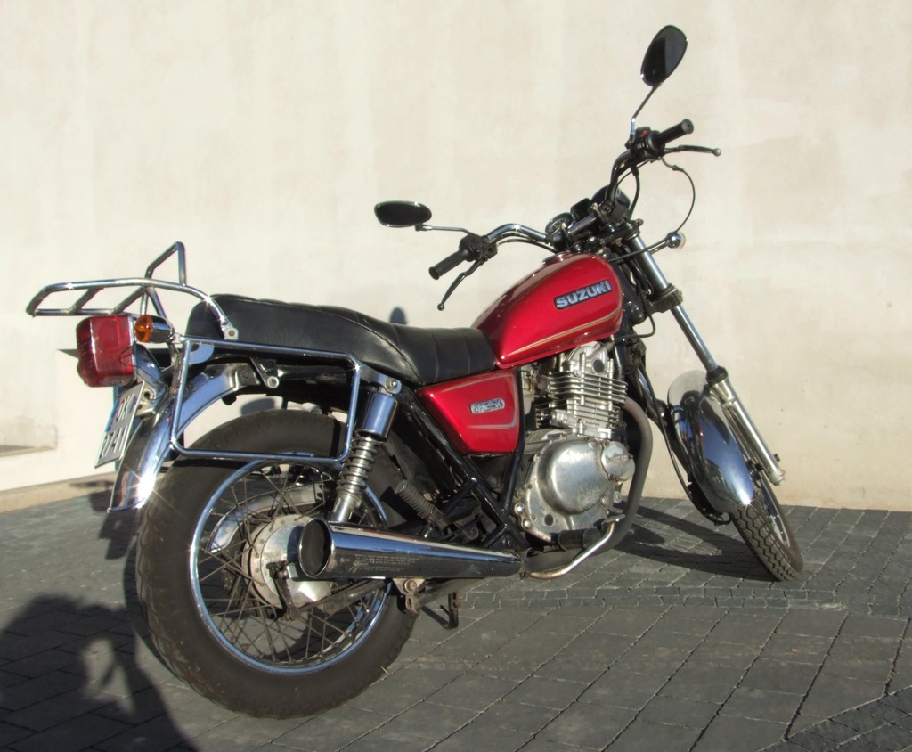 Motocykl Suzuki GN 250 chopper klasyk okazja 7380615466