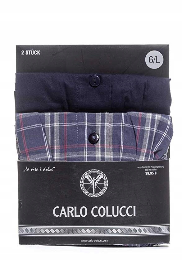 Bokserki szorty męskie XL Carlo colucci 2 PAK