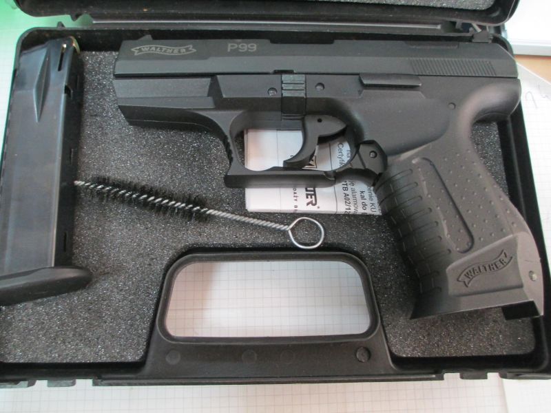 PISTOLET ALARMOWY WALTHER P99 KAL LUFY DO 6MM