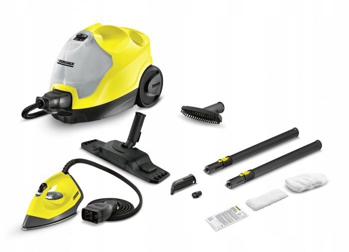 NOWY KARCHER parownica SC4 – zestaw z żelazkiem