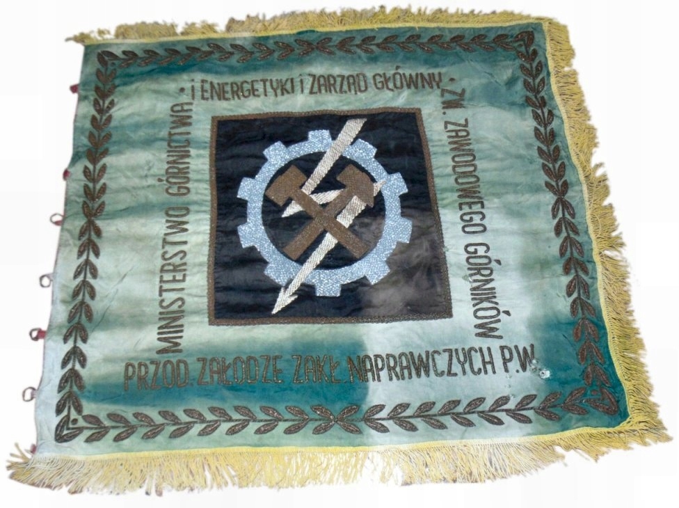 SZTANDAR PRL- MINISTERSTWO GÓRNICTWA