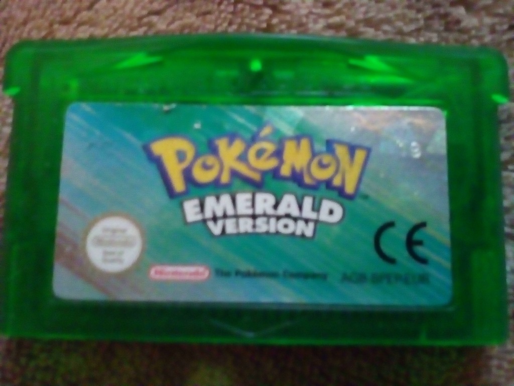 Pokemon Emerald GBA - Mew, Eon Ticket, Jirachi