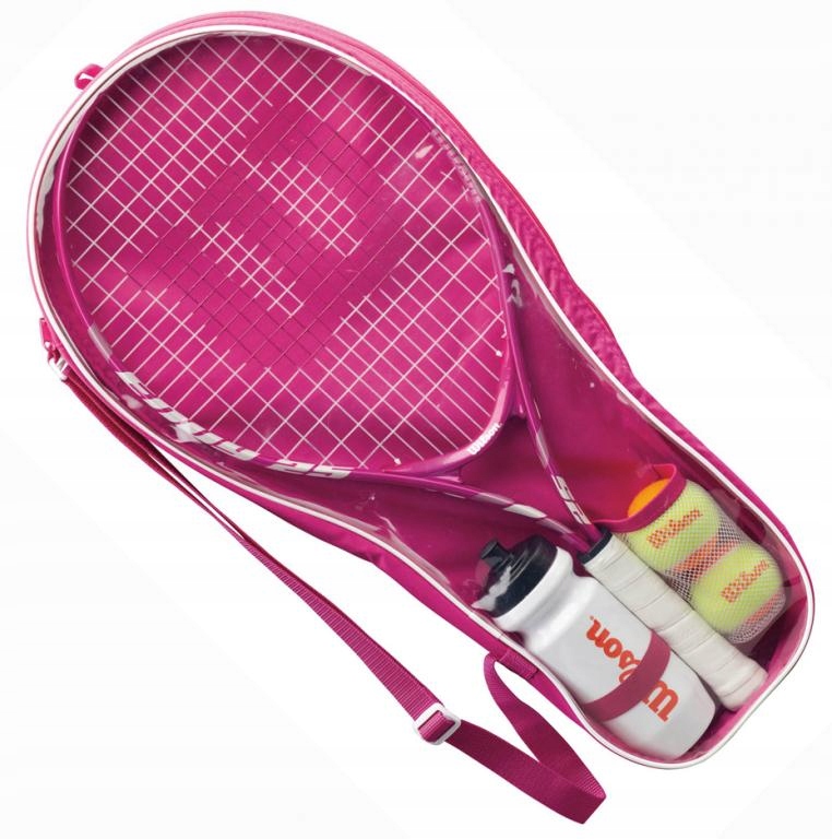 RAKIETA Wilson Envy PINK STARTER SET 25 DO TENISA