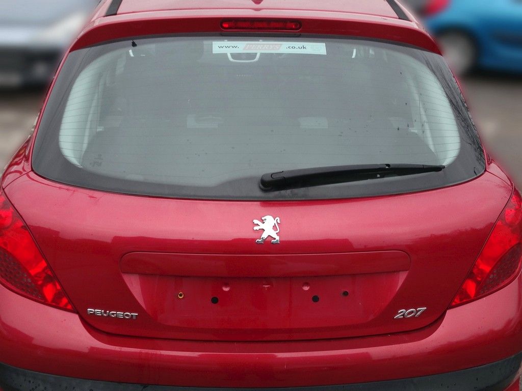 KLAPA TYLNA TYŁ PEUGEOT 207 06-13 r. EKQ EKQD HB