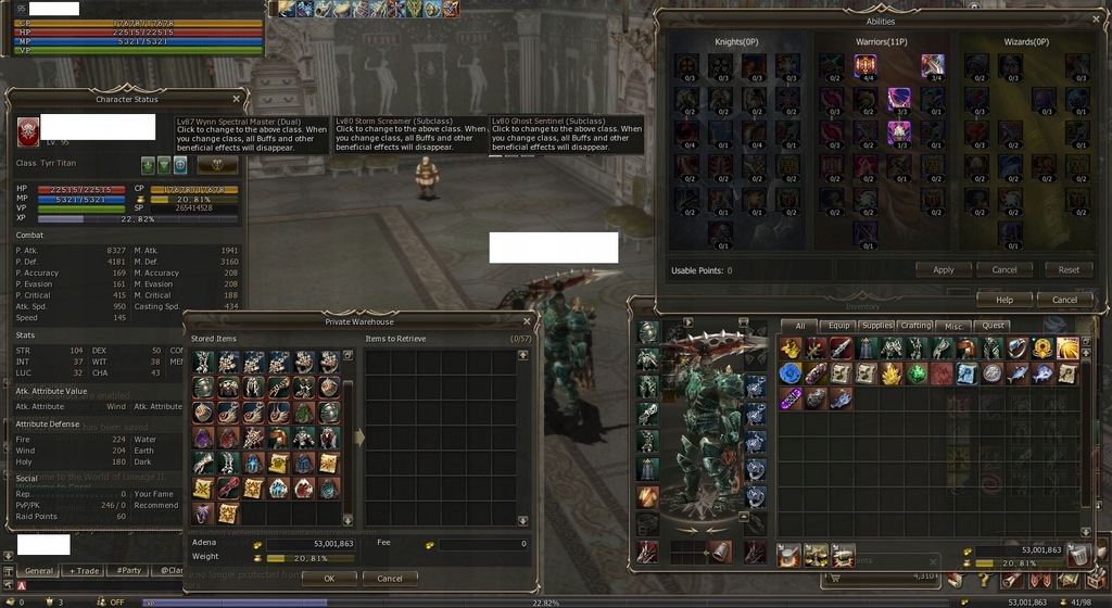 Lineage 2 Server Core - Tyrr Titan 95lv