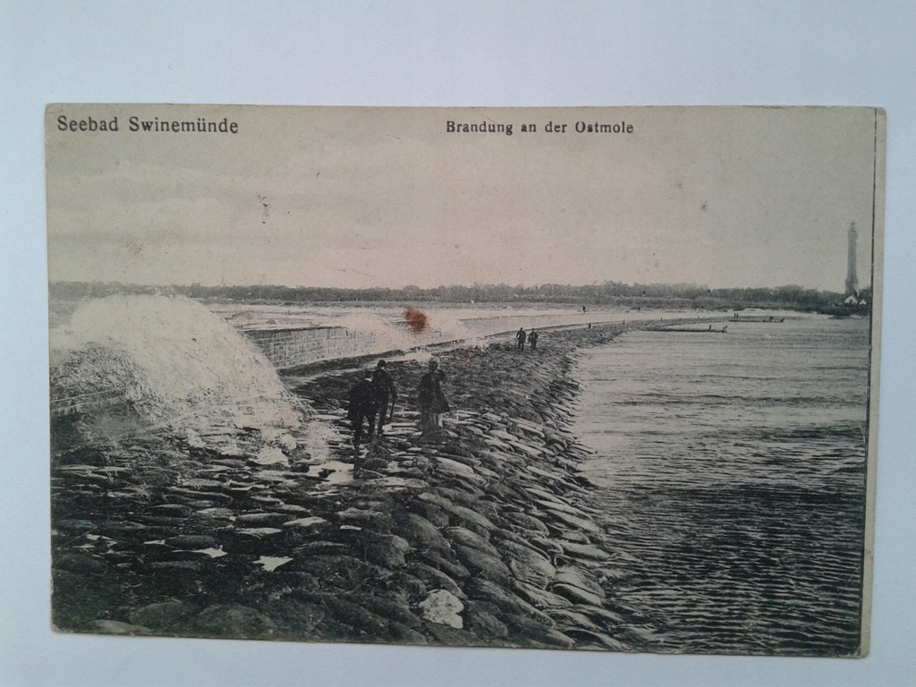 Świnoujście - Seebad Swinemünde z obiegu 1918