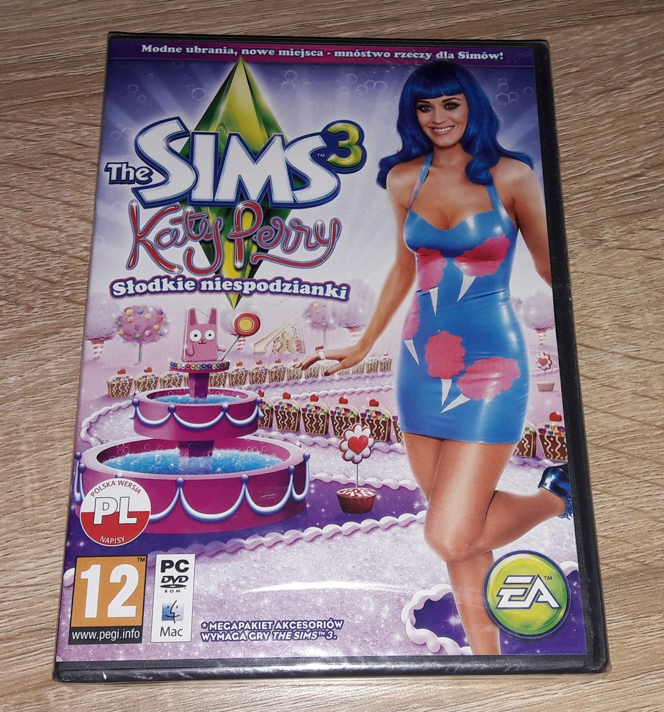 The Sims 3 Słodkie Niespodzianki Katy Perry FOLIA