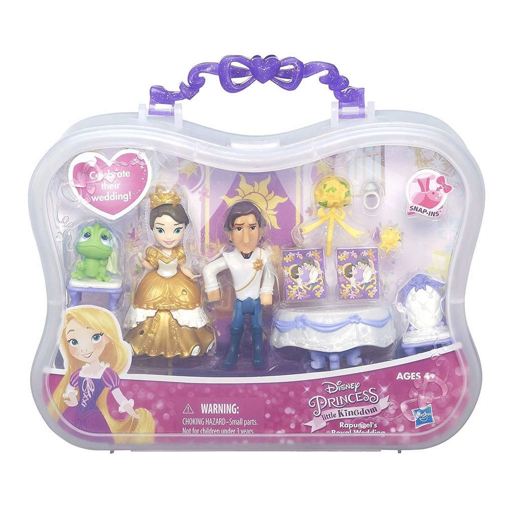 DISNEY PRINCESS ROSZPUNKA KRÓLEWSKI ŚLUB -8062A