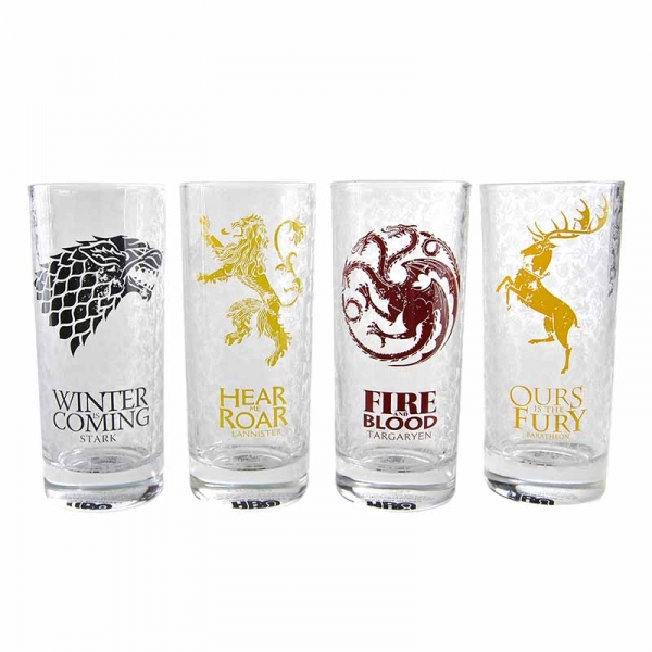 Szklanki Game Of Thrones - Sigils