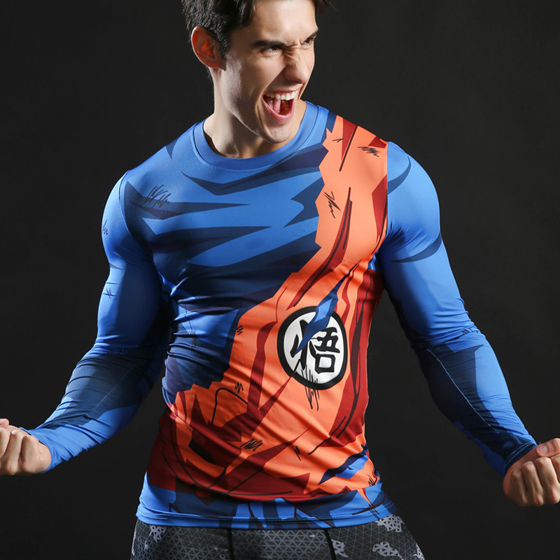 Koszulka Rashguard DRAGON BALL Goku z Polski L