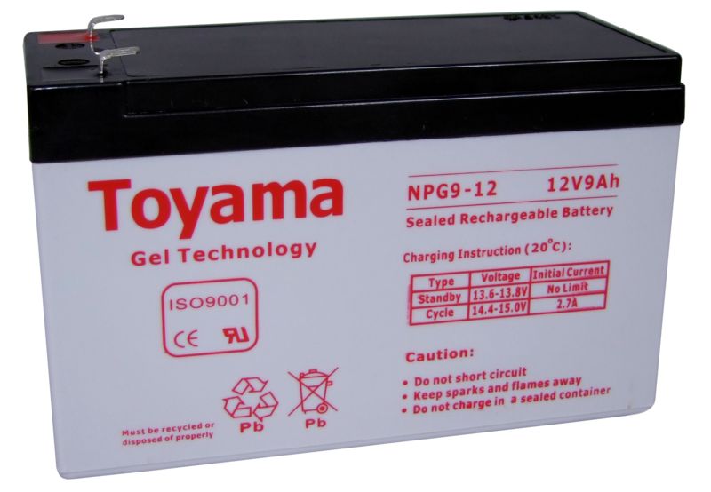 Akumulator żelowy Toyama NPG 9 12V