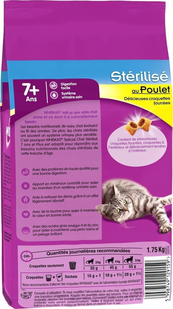 Whiskas Sterilisiert 7 Dla Starszych Sterylizowan Oficjalne Archiwum Allegro