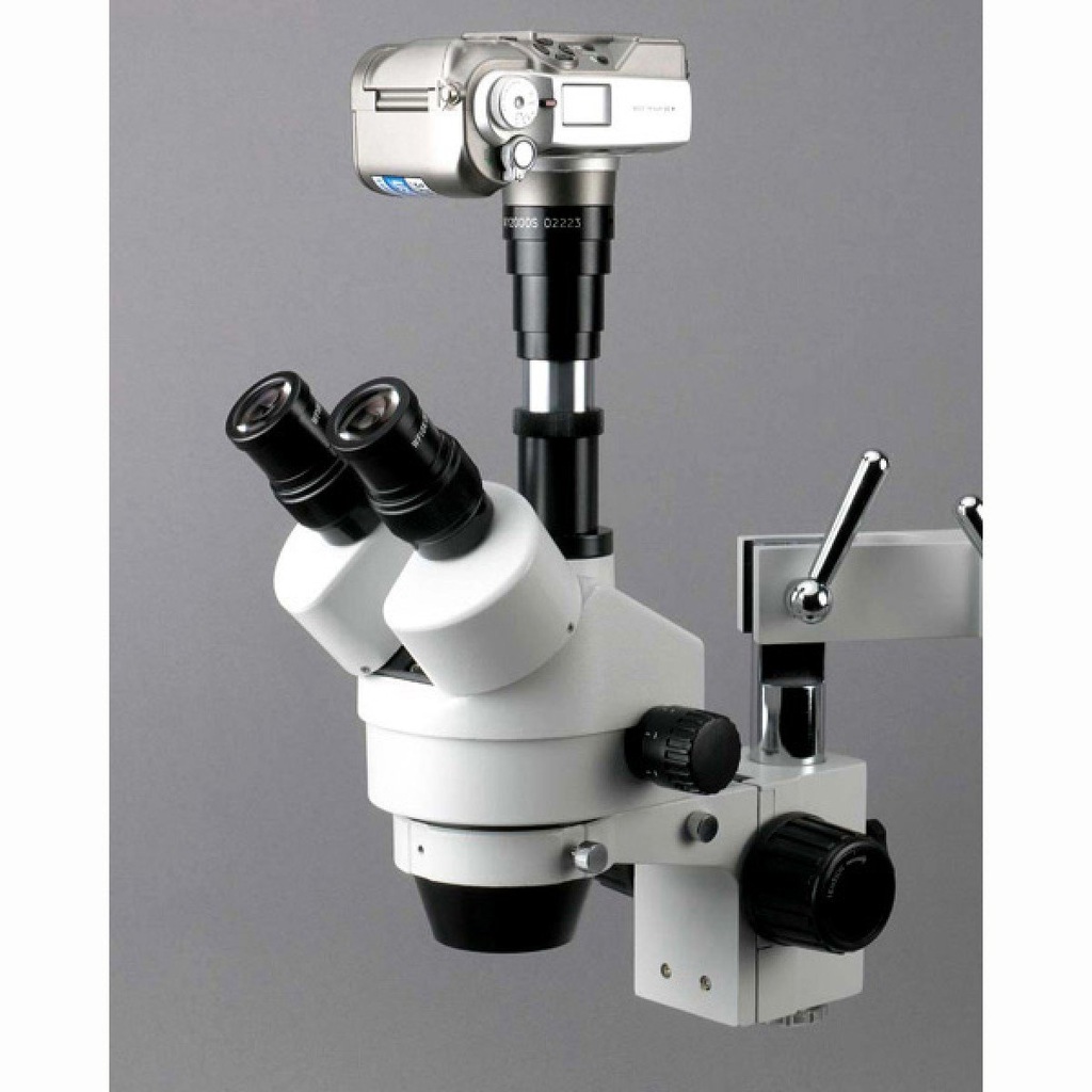 AmScope SM-4TZ-144A Professional Trinocular Stereo Zoom Microscope Wh10x Eyepieces 3 5x 90x Magnification 0 7x 4 5x Z