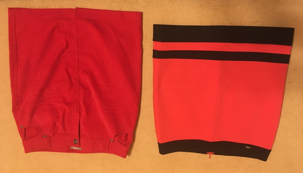 SUPER spódnica ORSAY czerwony, rozm.34-36-38 NOWE