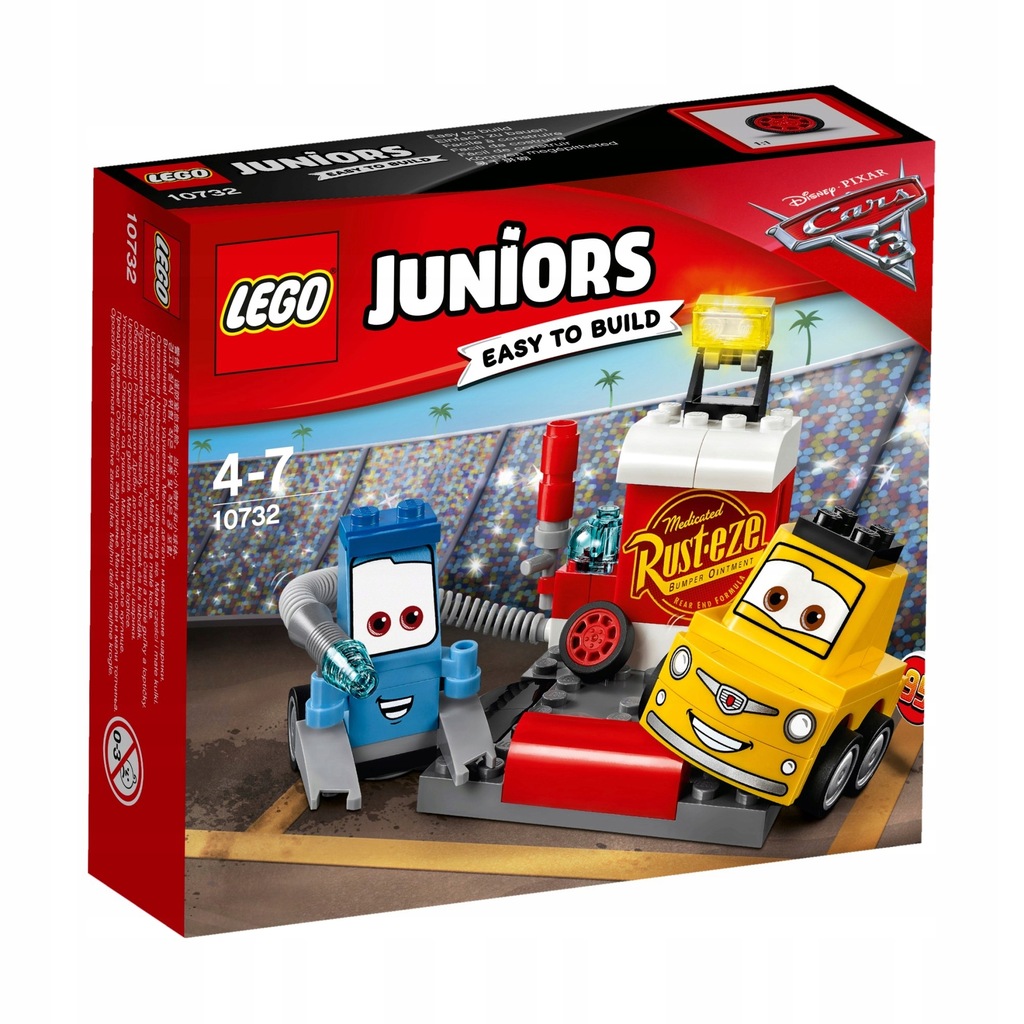 LEGO JUNIORS 10732 PUNKT SERWISOWY GUIDO LUIGIEGO