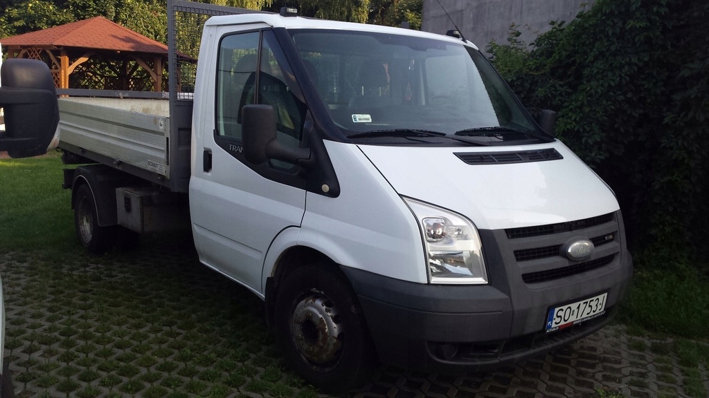 FORD TRANSIT WYWROTKA NA BLIŹNIAKACH