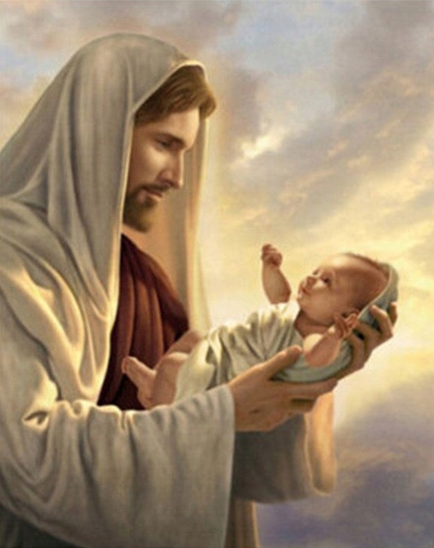Haft Diamentowy Jezus z Dzieckiem 20x25 - 7450505821 - oficjalne archiwum  Allegro