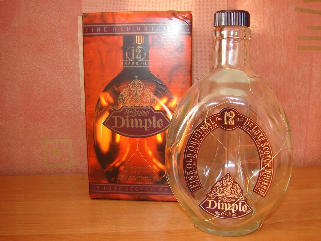 DIMPLE BUTELKA PO WHISKY