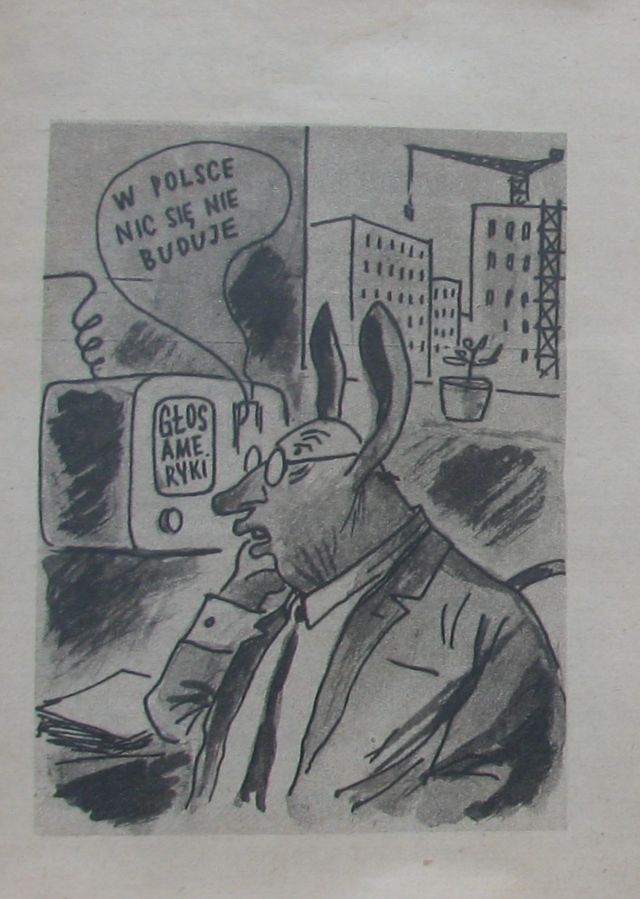 GŁOS AMERYKI broszura propagandowa 1953