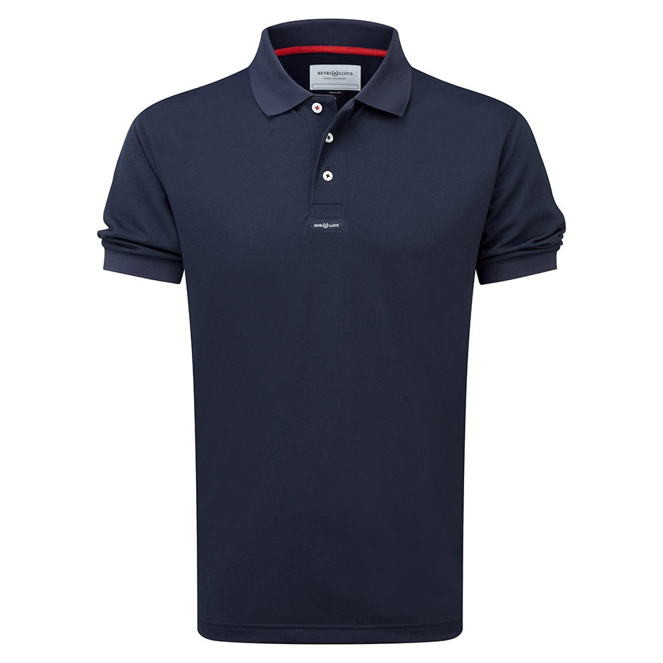 HENRI LLOYD FAST-DRI SILVER POLO PLAIN rozm. L