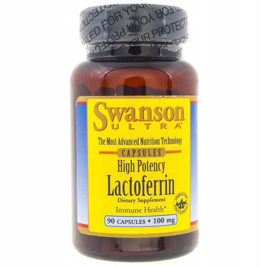 SWANSON LAKTOFERYNA 100 MG 90 KAPSUŁEK MEDPAK UMC8
