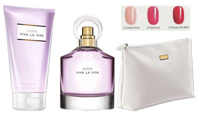 AVON ZESTAW VIVA LA VITA_4 PRODUKTY -RABAT 15%