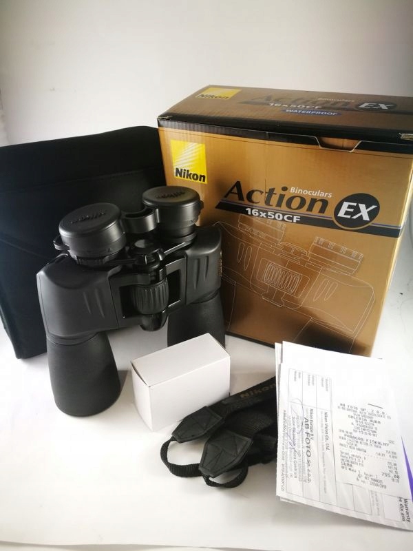 NIKON ACTION EX 16X50 + FUTERAŁ + PUDEŁKO