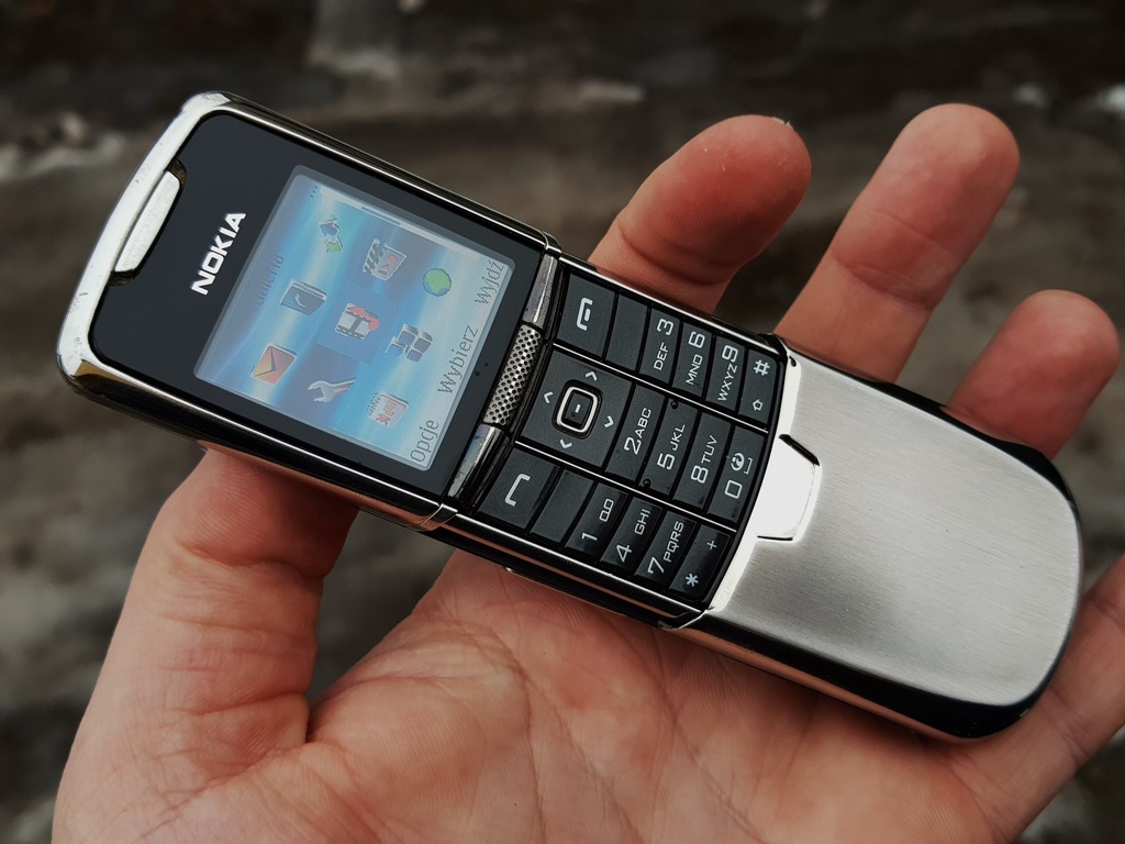 Nokia 8800 Silver Oryginał Germany ŁADNA