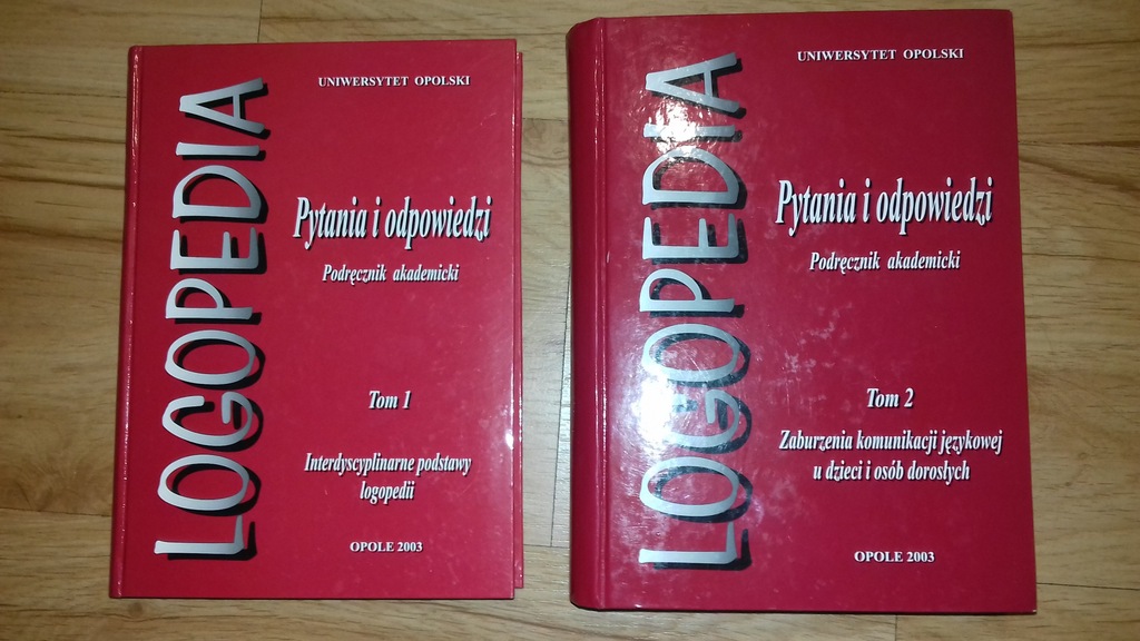 LOGOPEDIA - pytania i odpowiedzi, tom I i II.