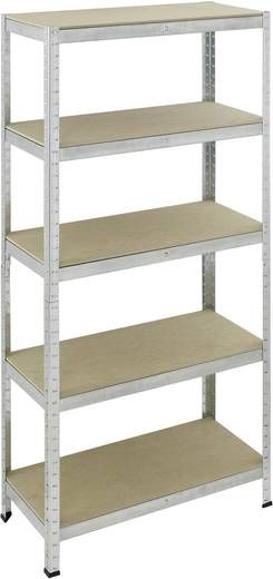 Pro-bau-tec Regał magazynowy 180x90x40cm 5x175kg