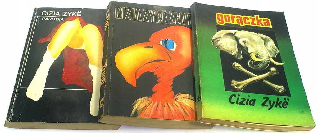 CIZIA ZYKE Parodia Gorączka Złoto 3 TOMY