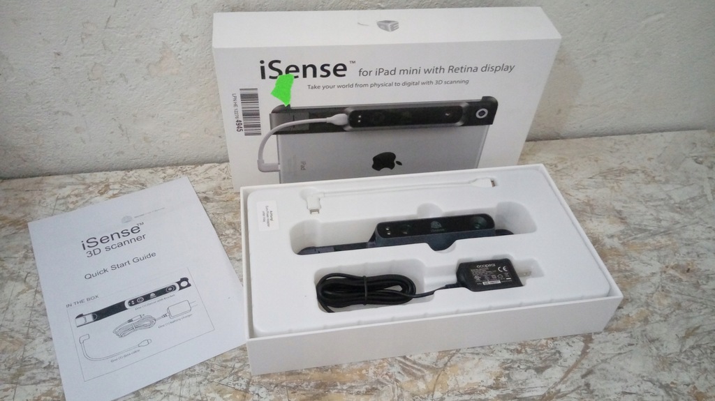 224A MOBILNY SKANER 3D ISENSE IPAD MINI 350417