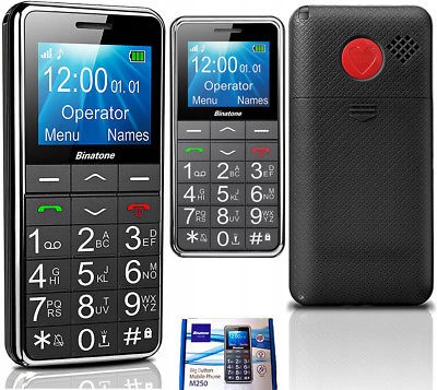 Binatone M250 Telefon Dla Seniora Duże Litery