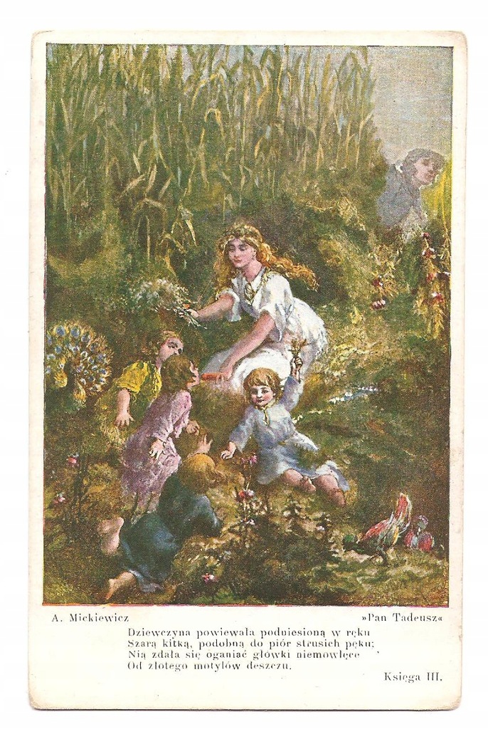 Pan Tadeusz Księga III lata 30-te
