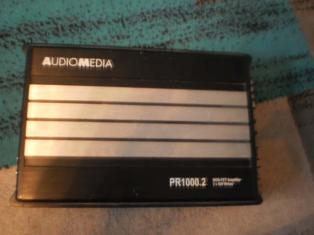 Wzmacniacz samochodowy audiomedia pr1000.2